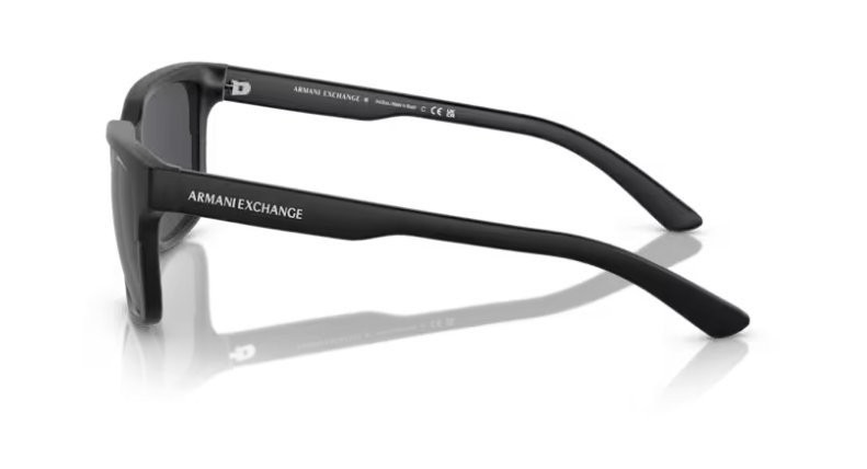 AX Armani Exchange Unisex Sunglasses, Black Lenses Injected Frame,0AX4026S 56mm