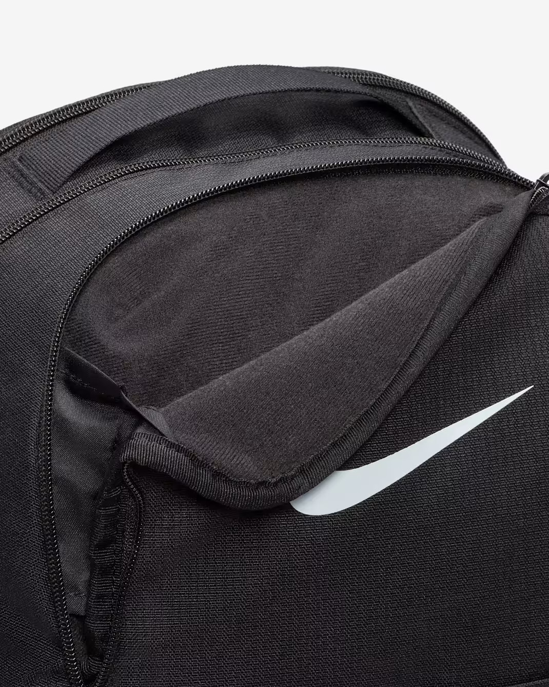 Nike Unisex Black Brasilia 9.5 Training Medium Laptop Backpack -DH7709-010 (24L)