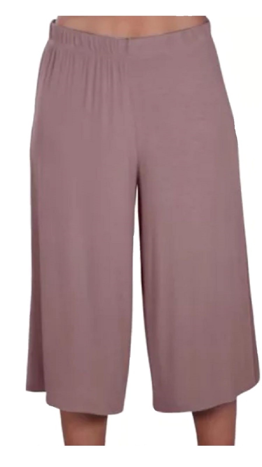 Ladies Women’s Elasticated Stretch Wide Leg Culottes Shorts Plus Size 8-26
