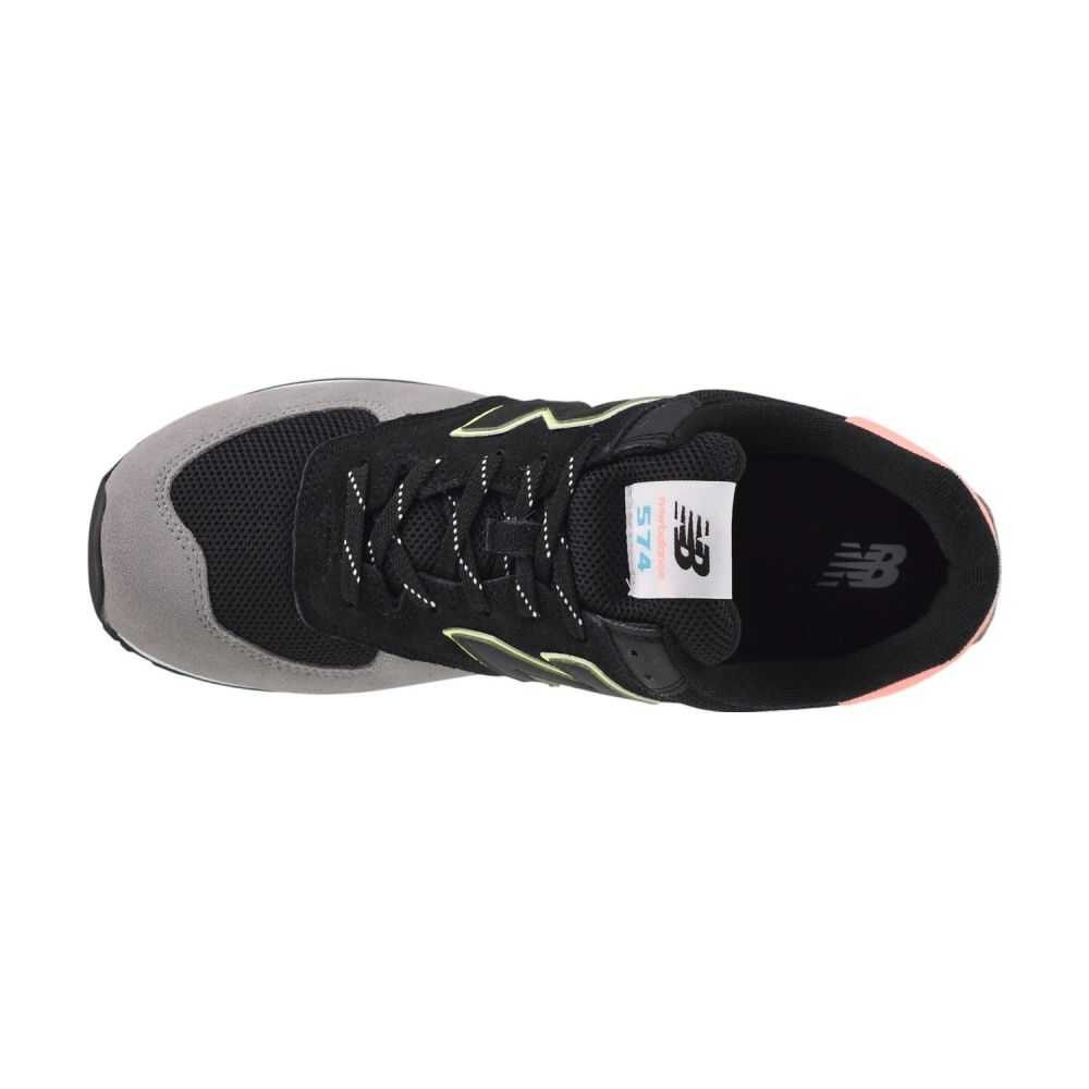 New Balance Classics Men’s Shoes Black/Grey/Neon ml574-ud2