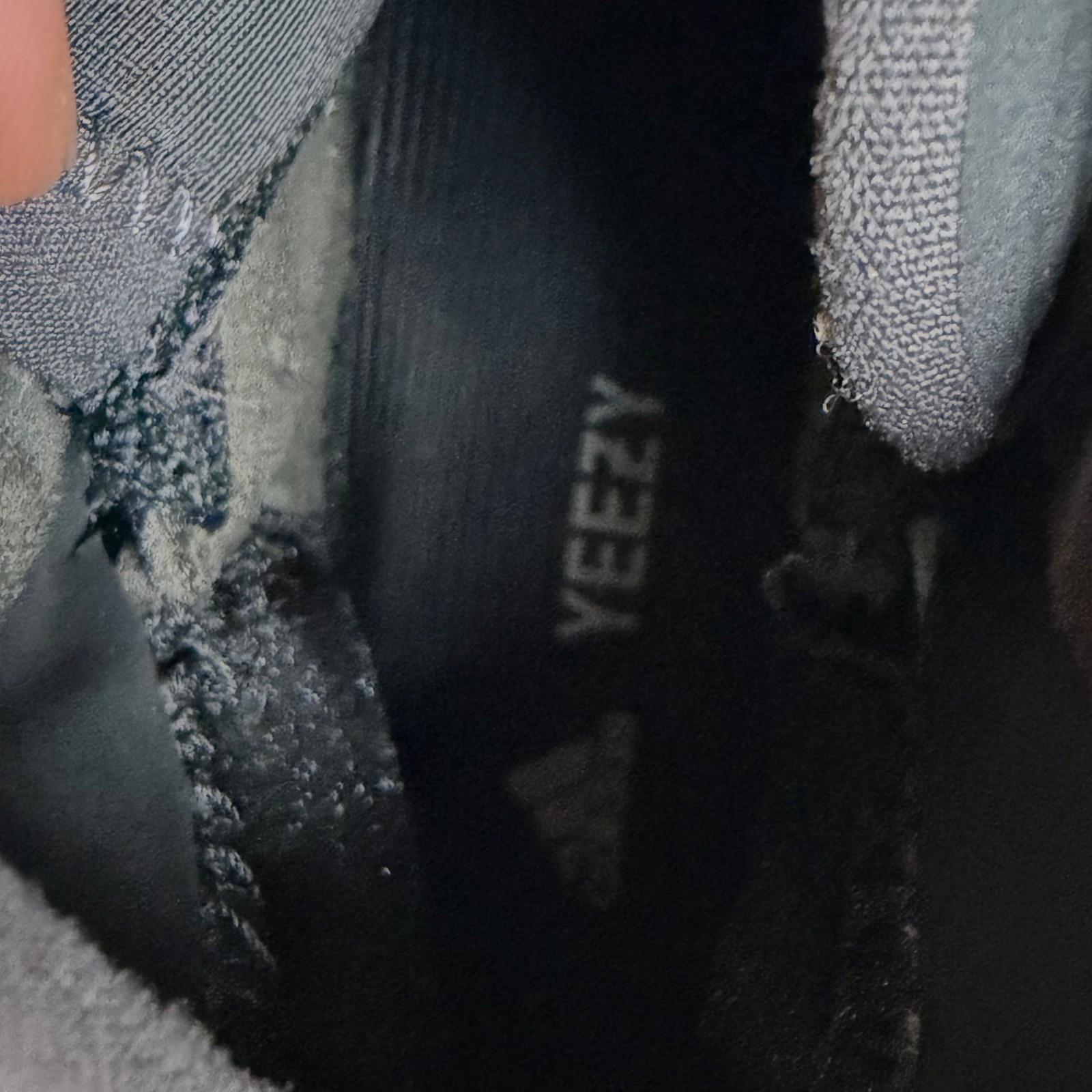Adidas Yeezy QNTM Onyx Mens 5.5 Black Dark Grey High Top Sneakers GX1317