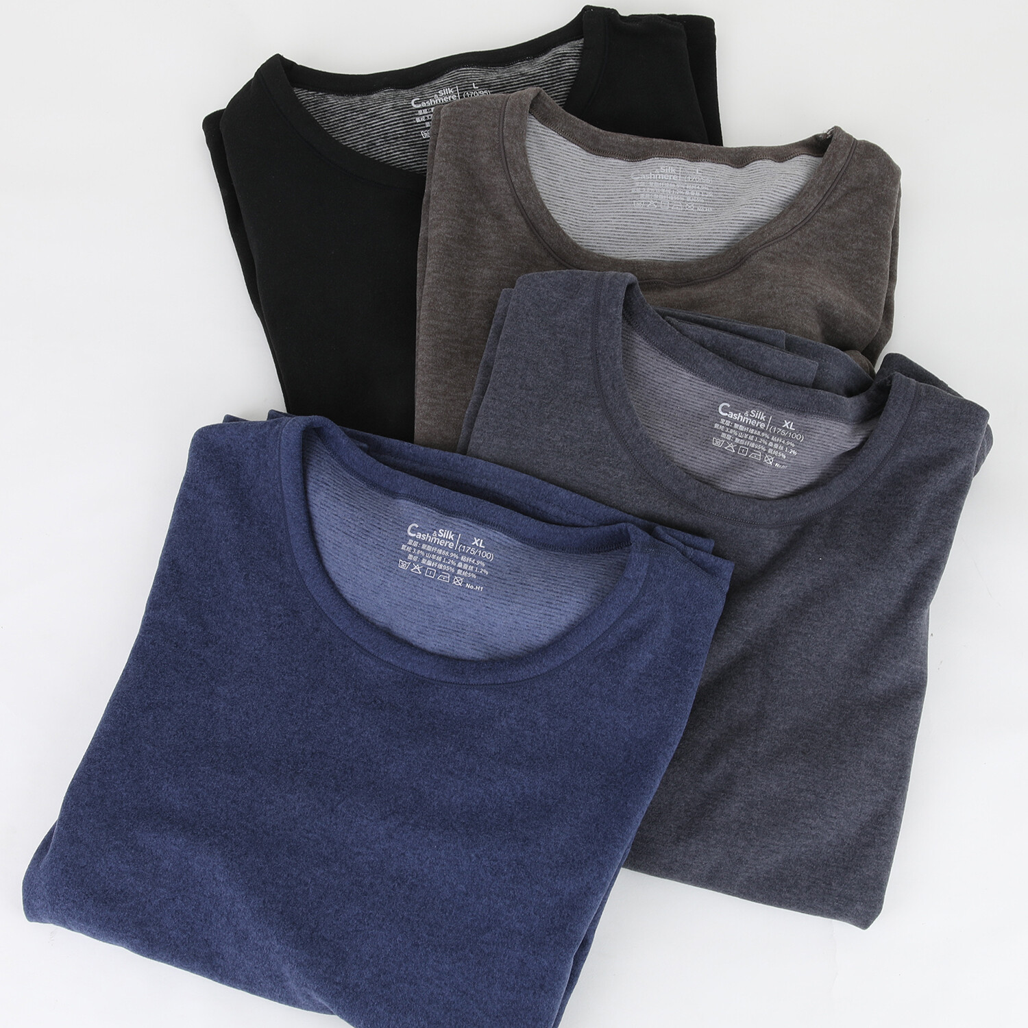 Men’s Thermal Underwear Long Johns Top Fleece Lined Base Layer Tops Bottom Set