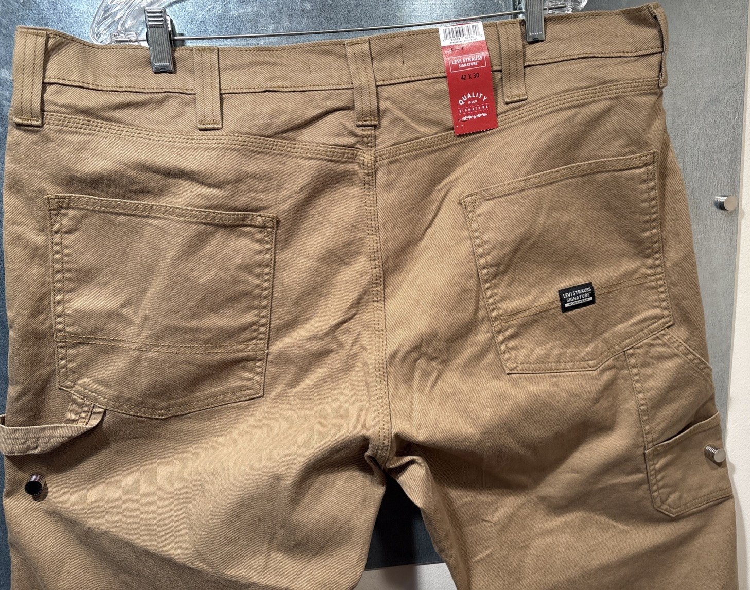 Levi’s Strauss Signature Workwear Carpenter Canvas 42×30 (actual 42×29 1/2) NWT