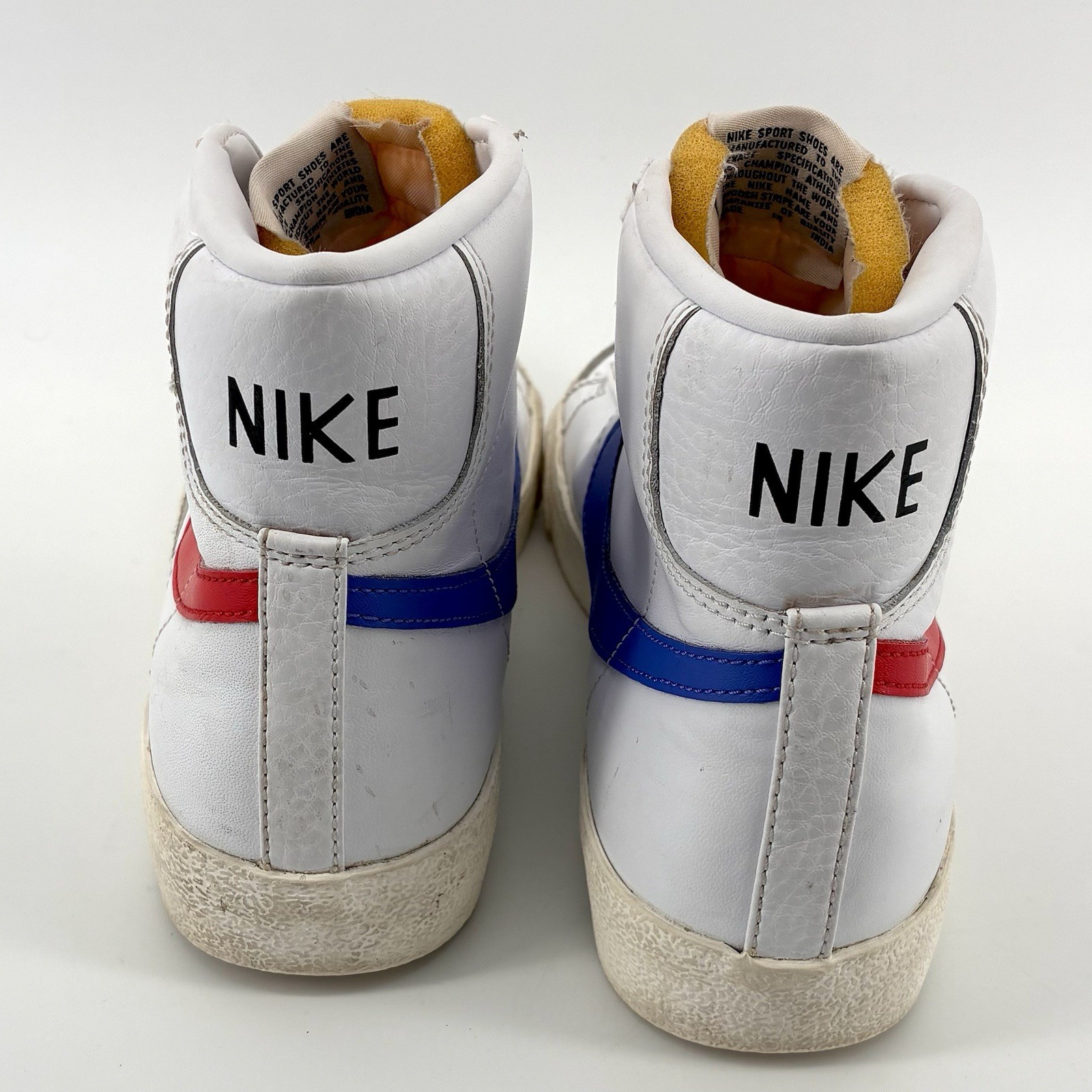 Nike Blazer Mid 77 Vintage Habanero Red CZ4609-100 Mens Size 8 Pre-Owned (X9)