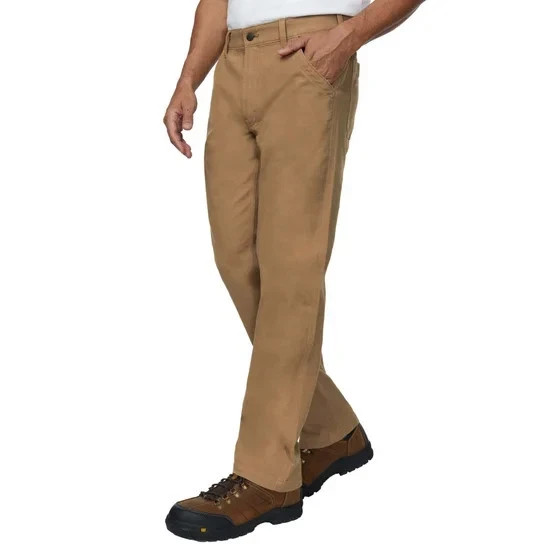 CAT Men’s Straight Fit Flex Waist Utility Pant, Tan, Size 40X32