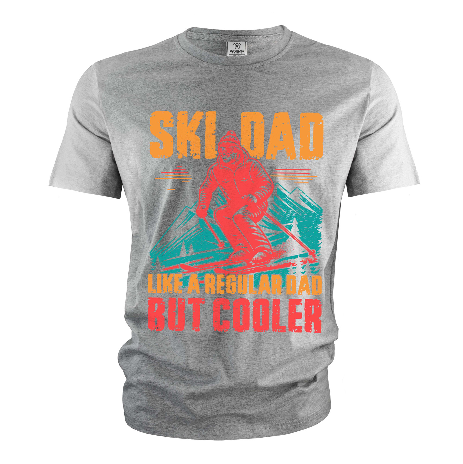 Men’s Ski Dad T-shirt Skiing dad Father’s day Christmas Fathers skiing gift