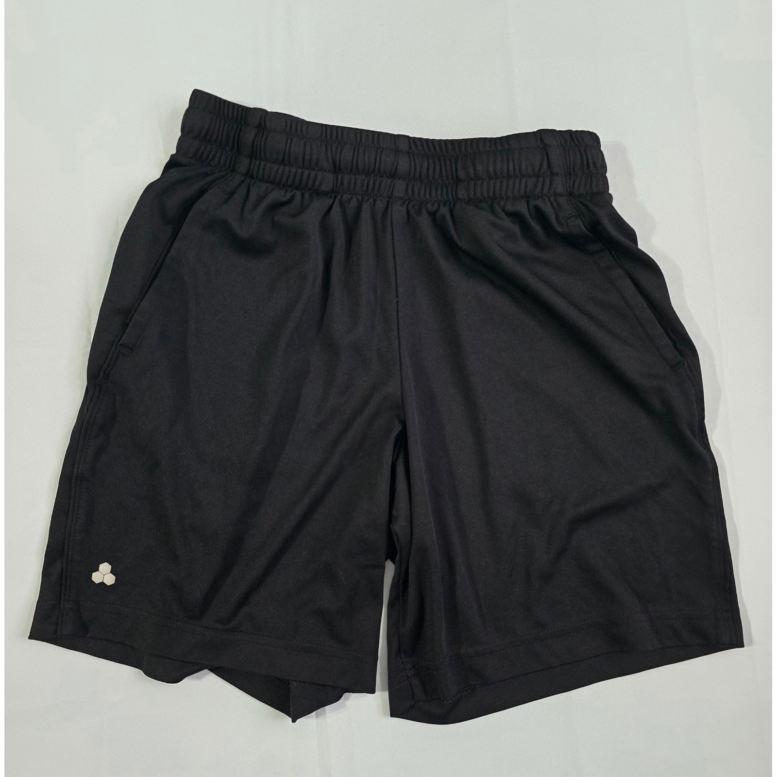 Tek Gear Boys Dry Tek Athletic Shorts Bundle Blue Black Size M 10/12 2 Pack