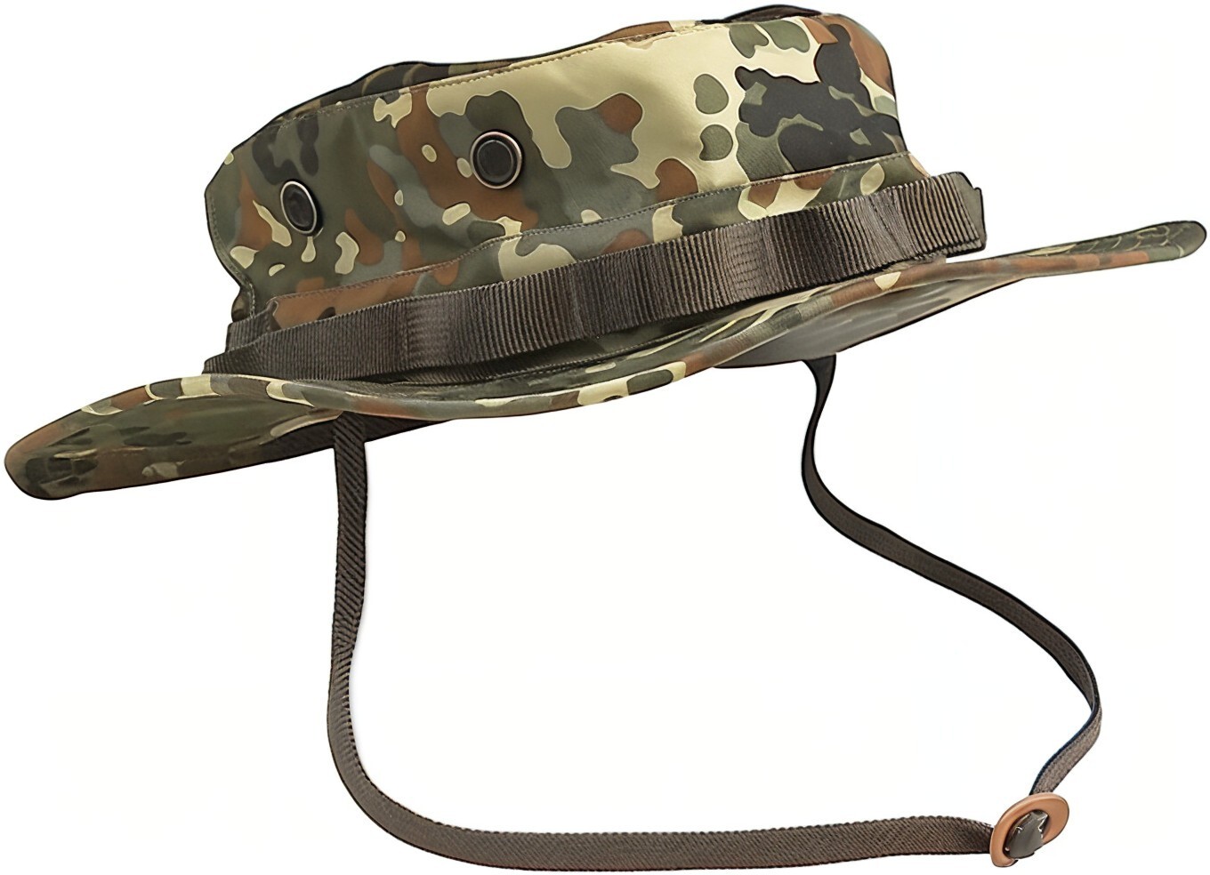 Mil-Tec Flecktarn Trilaminate Boonie Tactical Waterproof Breathable Vented Hat
