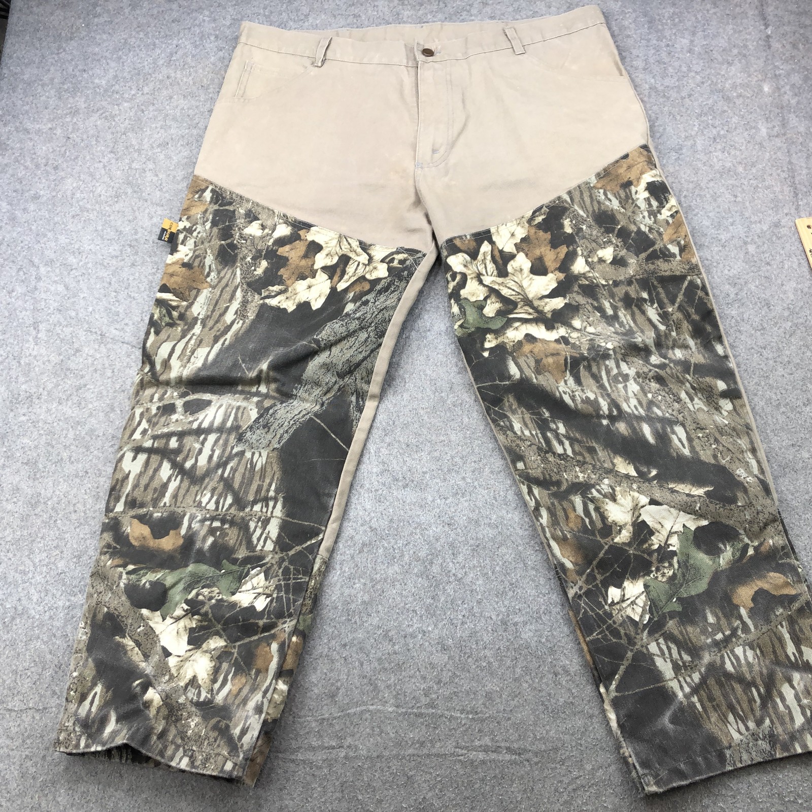 Rattlers Pants Mens 42×28 Camo Cordura Hunting Outdoor Brush Guard Canvas