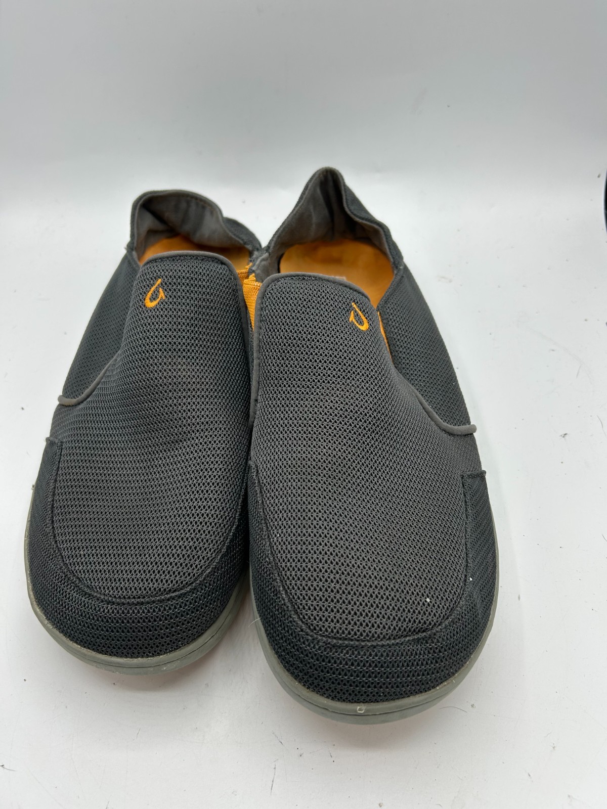 Olukai Nohea Mesh Men’s Size 13 Mesh Slip-On Sneakers Dark Shadow 10188-4242