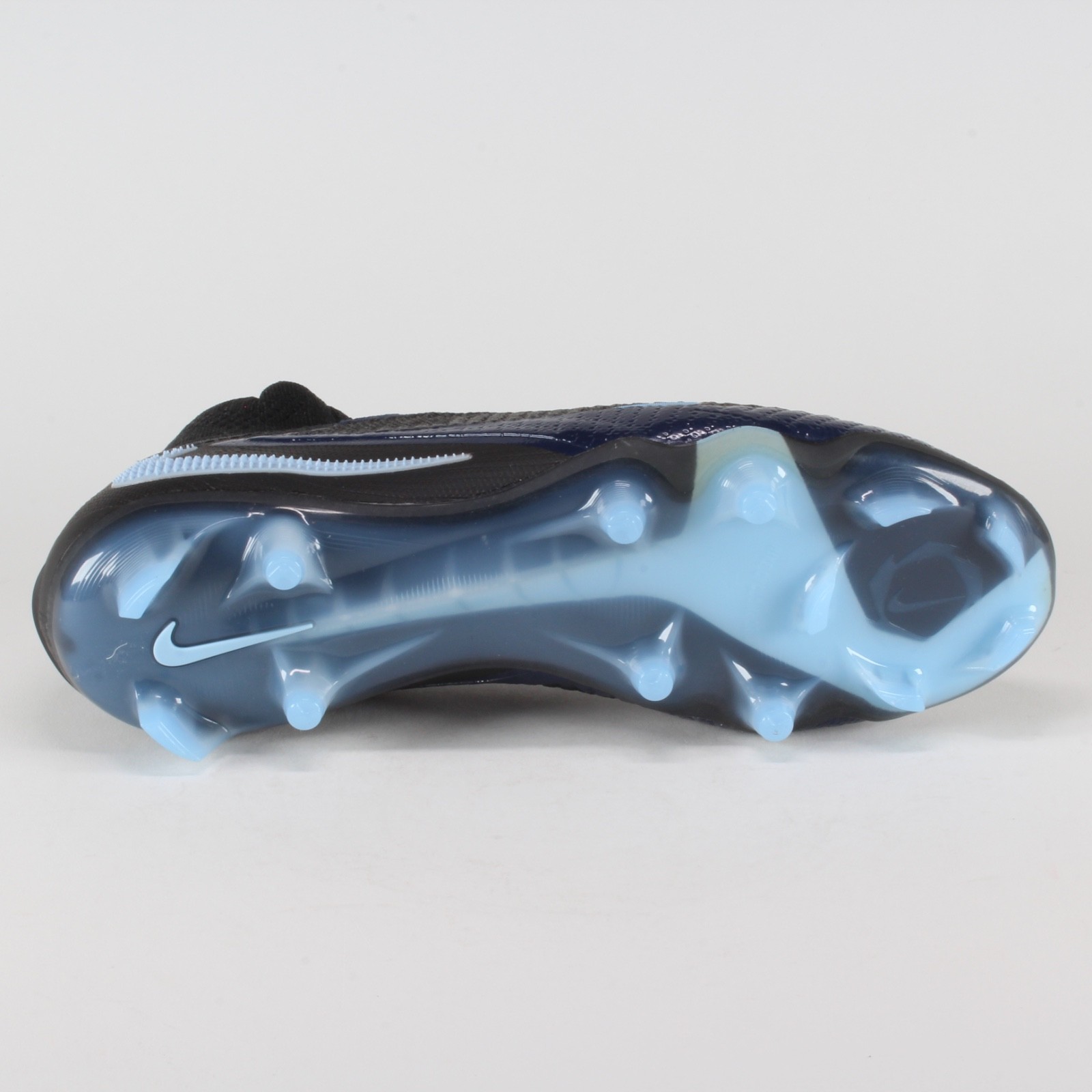 Nike Phantom 6 High Elite FG Black Ice Blue HJ2147-003 Men’s Size 10 Cleats
