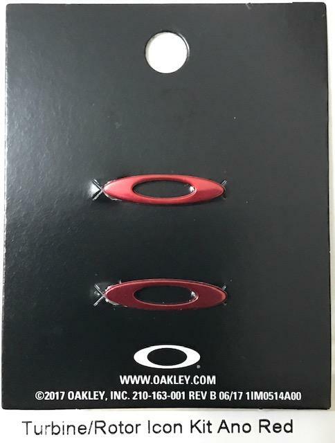 Oakley Interchangeable Icons Turbine Turbine Rotor Double Edge assorted colors