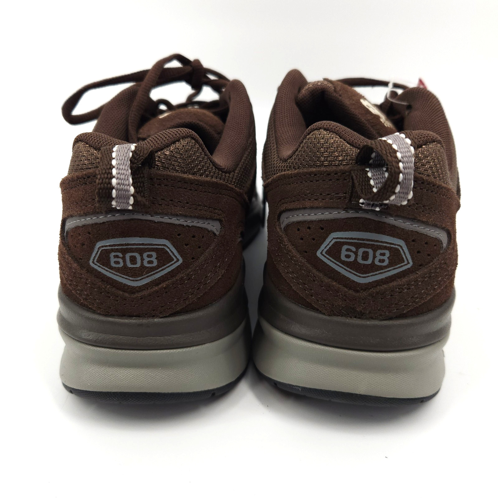 New Balance 608 Brown Suede Training Shoes Mens Size 8 MX608UB5 ABZORB