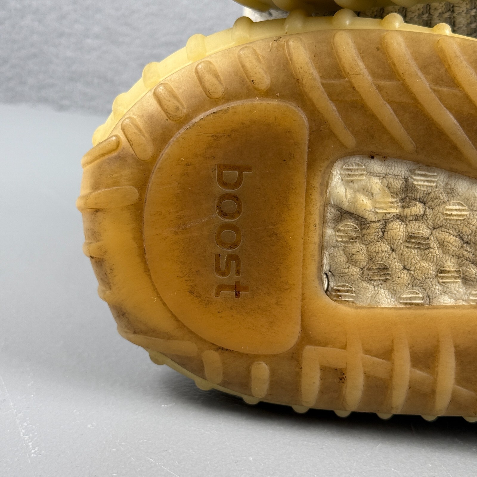 YEEZY Boost Shoes Mens 14 Beige 350 V2 Lundmark Adidas Reflective Laces FU9161