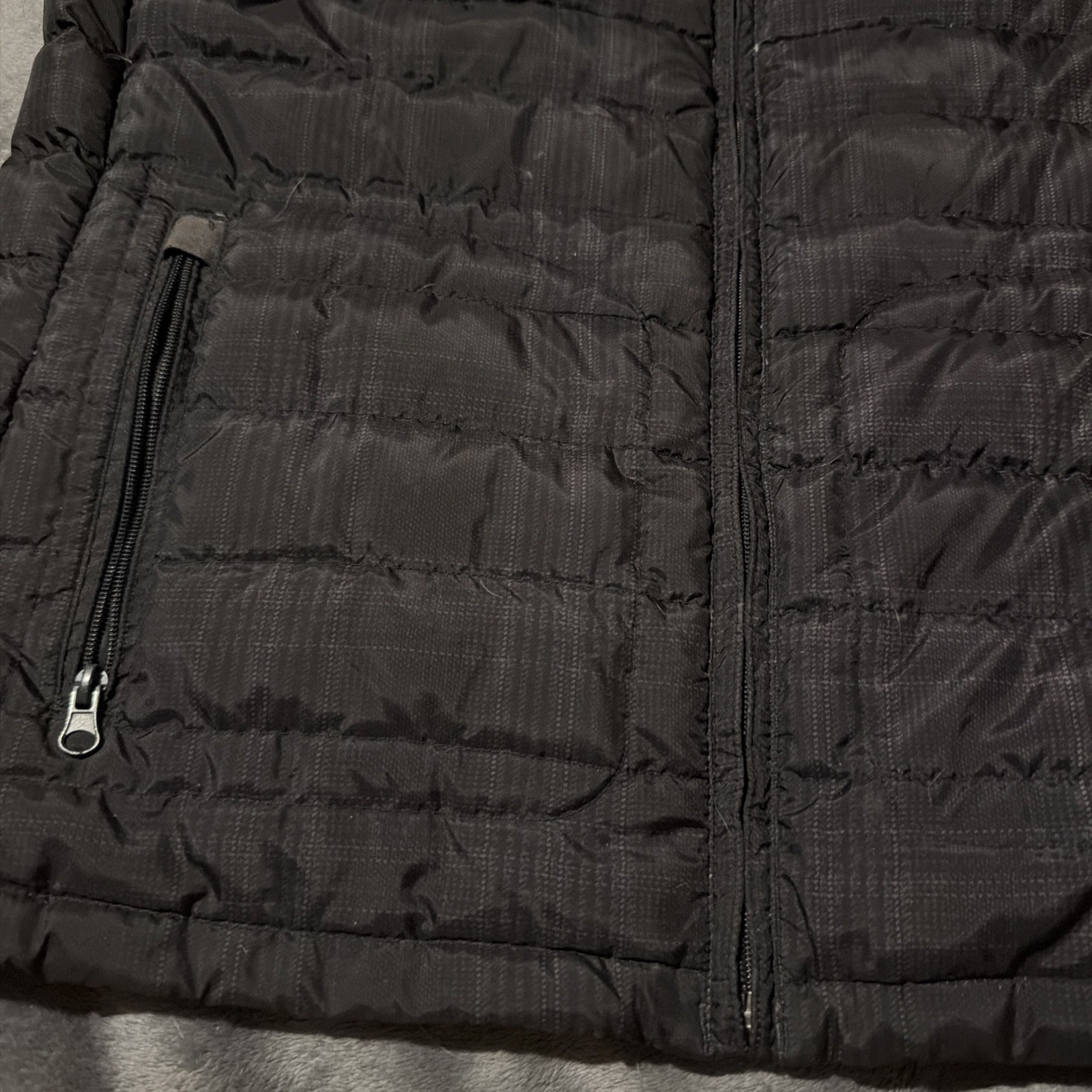 NAUTICA Vest Men’s M Puffer Jacket/ VEST black Gray VTG