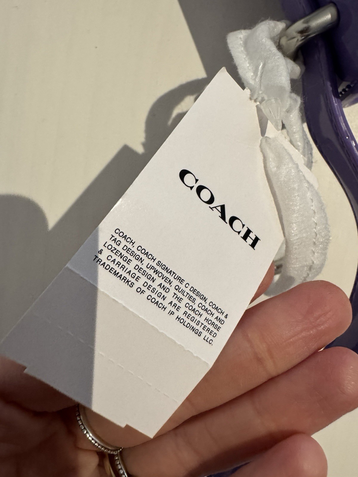 Coach CR287 Jelly Morgan Square Crossbody / Brand New!
