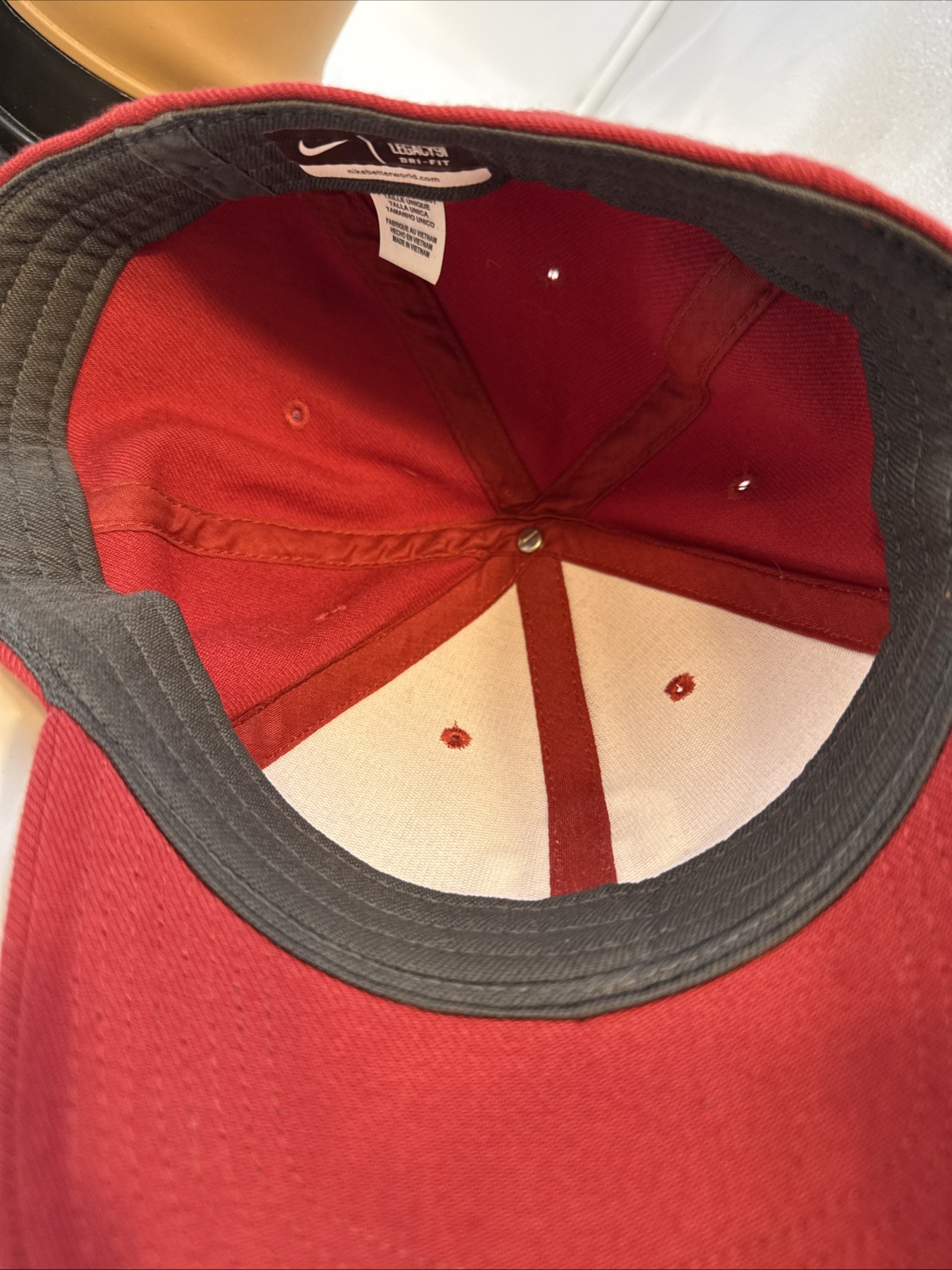 Nike Legacy 91 Dri-Fit OU Oklahoma Baseball Hat Cap ONE SIZE Football SEC