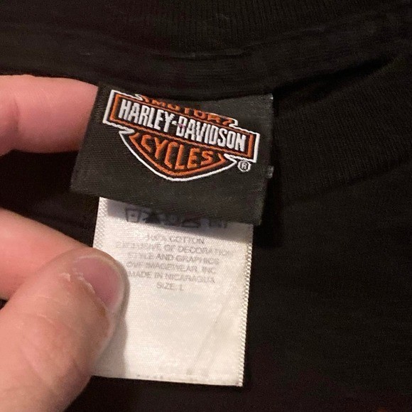 Harley Davidson Key West flaming emblem cutoff 10′ L/20.75
