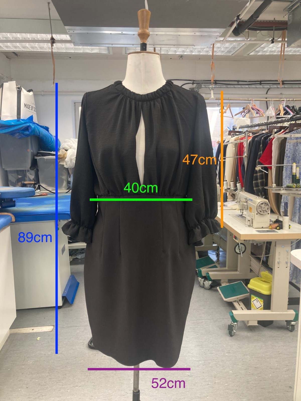 One Piece Black Dress for Any Occassion and Any Season_UK: 12_£5 only