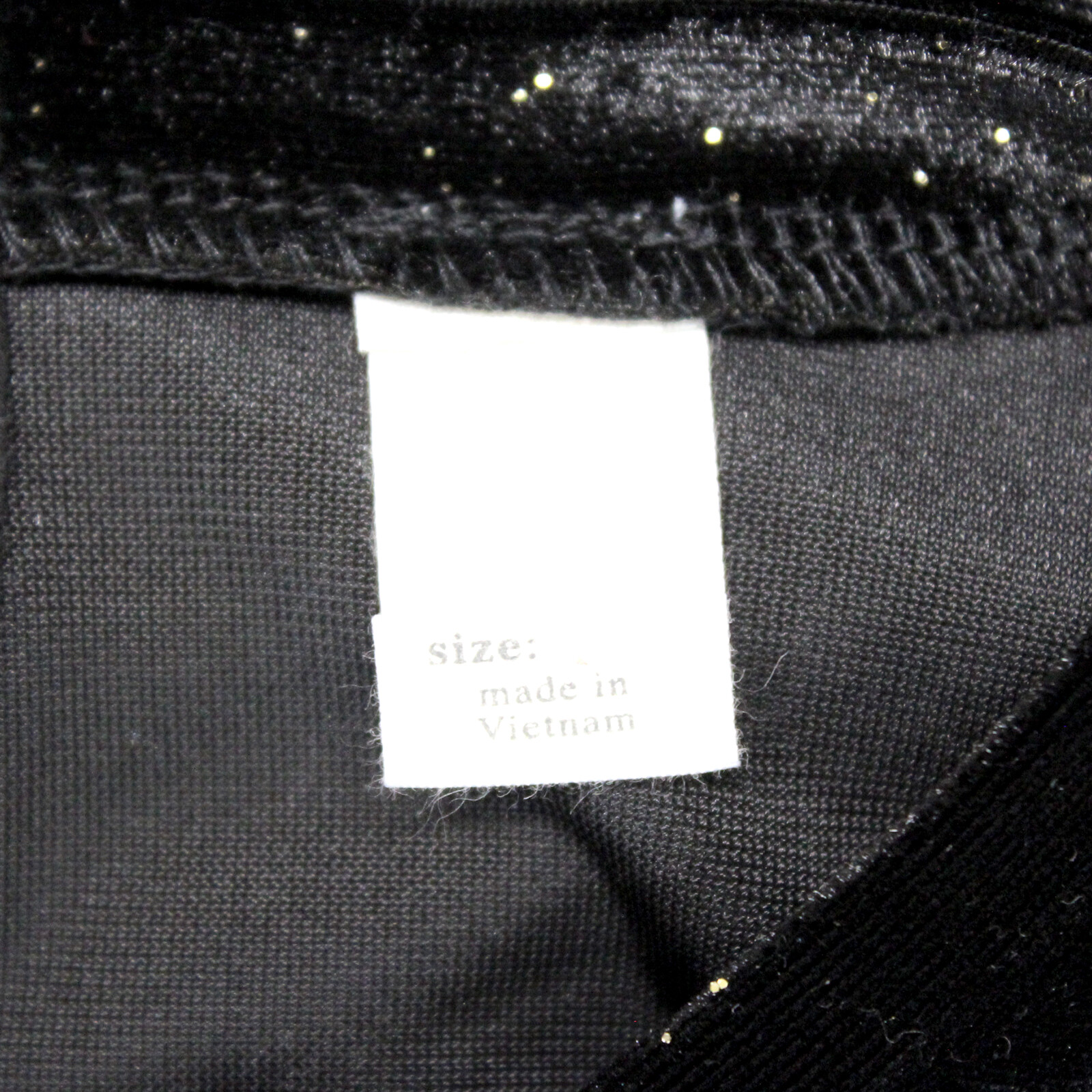 J.Crew Crewcuts Girls BLACK Sparkly Velvet Ruffle Neck Long Sleeve Top Size 6-7