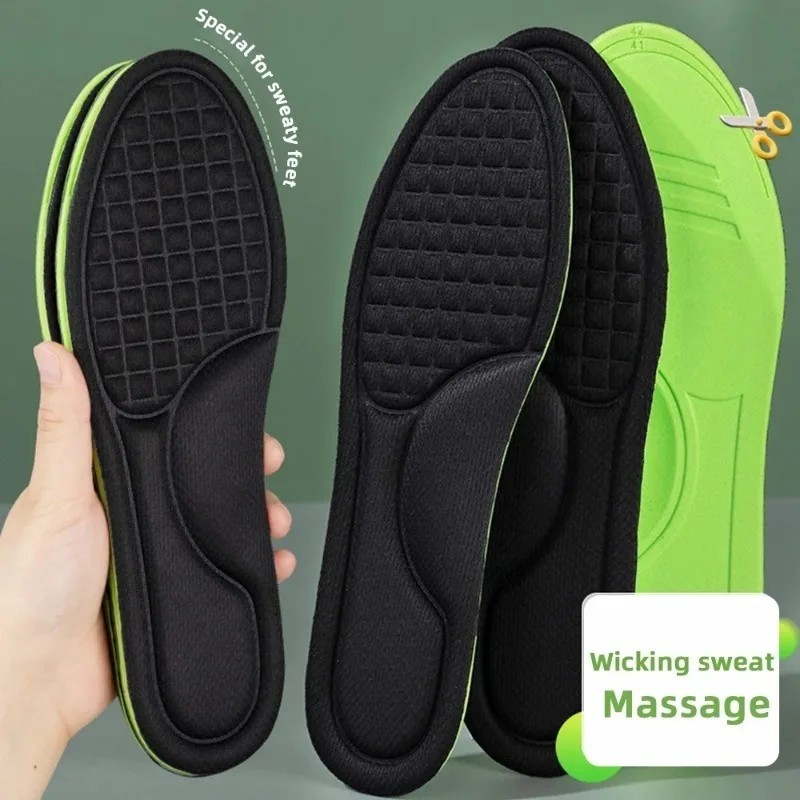 Memory Foam Shoe Insoles For Men Women Running Trainer Inner Soles Foot Inserts