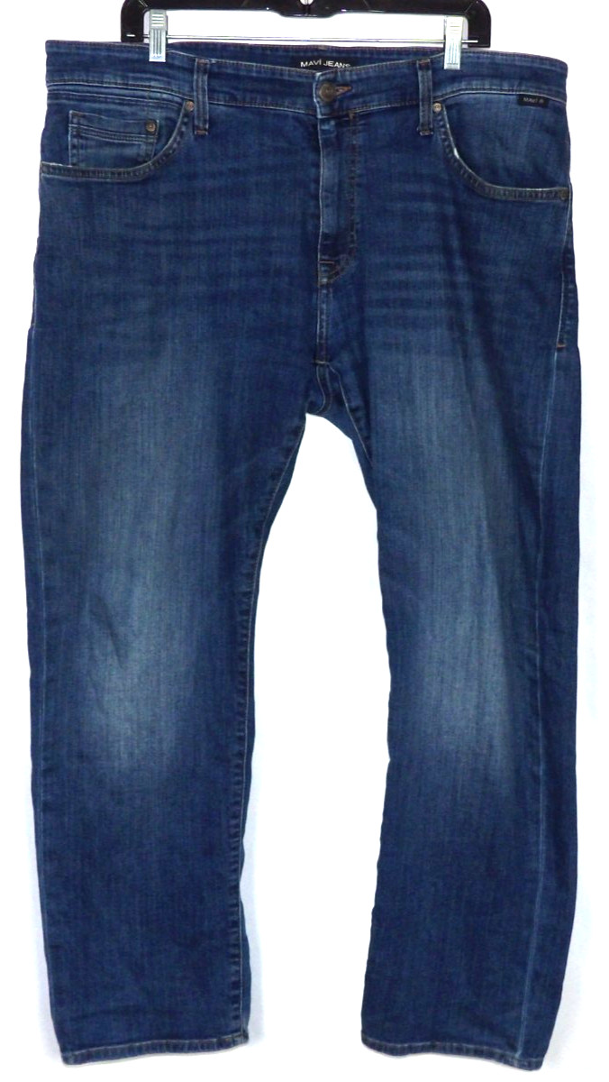 MAVI Medium Wash Stretch ZACH Straight Leg Denim Jeans Men’s 38 X 30