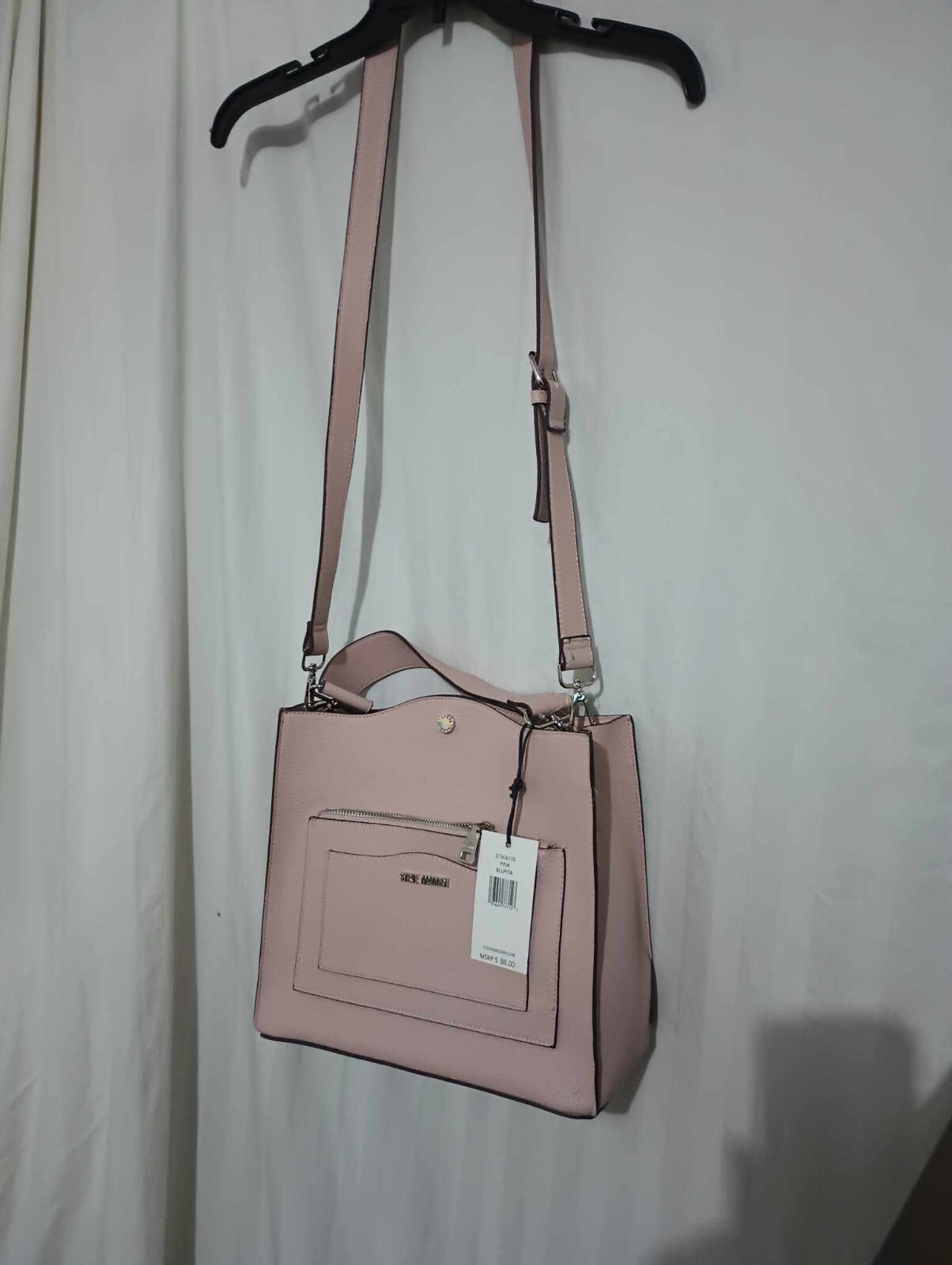 steven madden handbag pink crossbody (byt8)