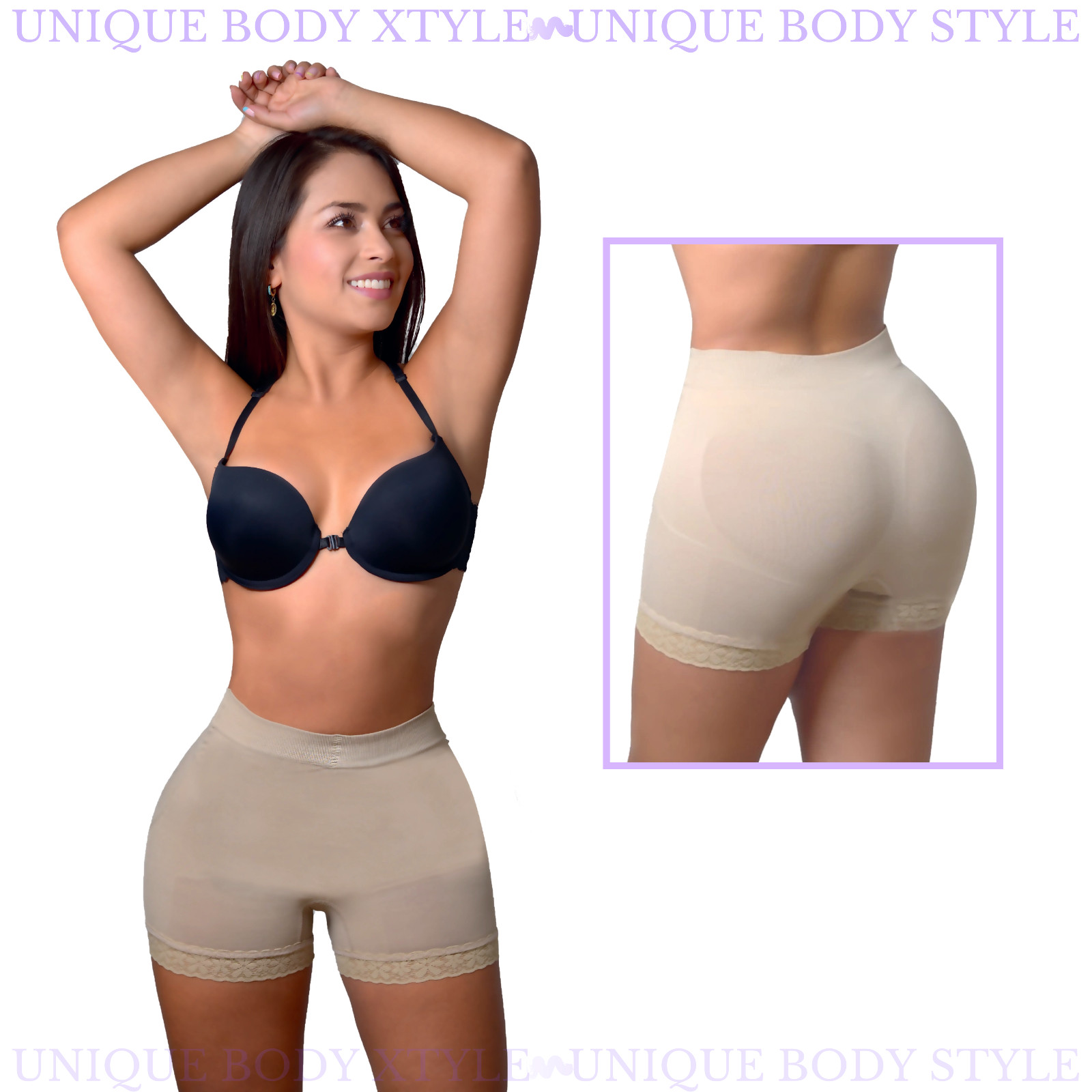FAJAS REDUCTORAS COLOMBIANAS SHAPER BUTT LIFTER SHAPEWEARS SHORTS ANN SLIM 1920