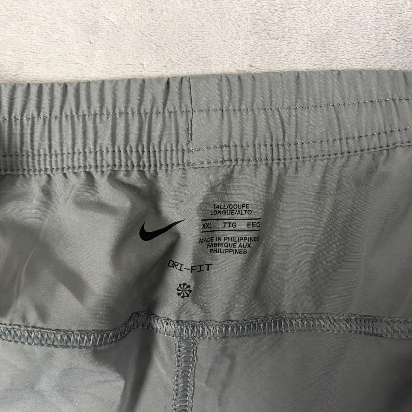 Nike Form Dri-Fit Unlined Mens 2XLT Versatile Athletic Shorts Grey NWOT