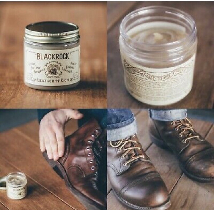 2 Jars Blackrock Leather “N” Rich Cleaner Conditioner Preserves Fine Leather