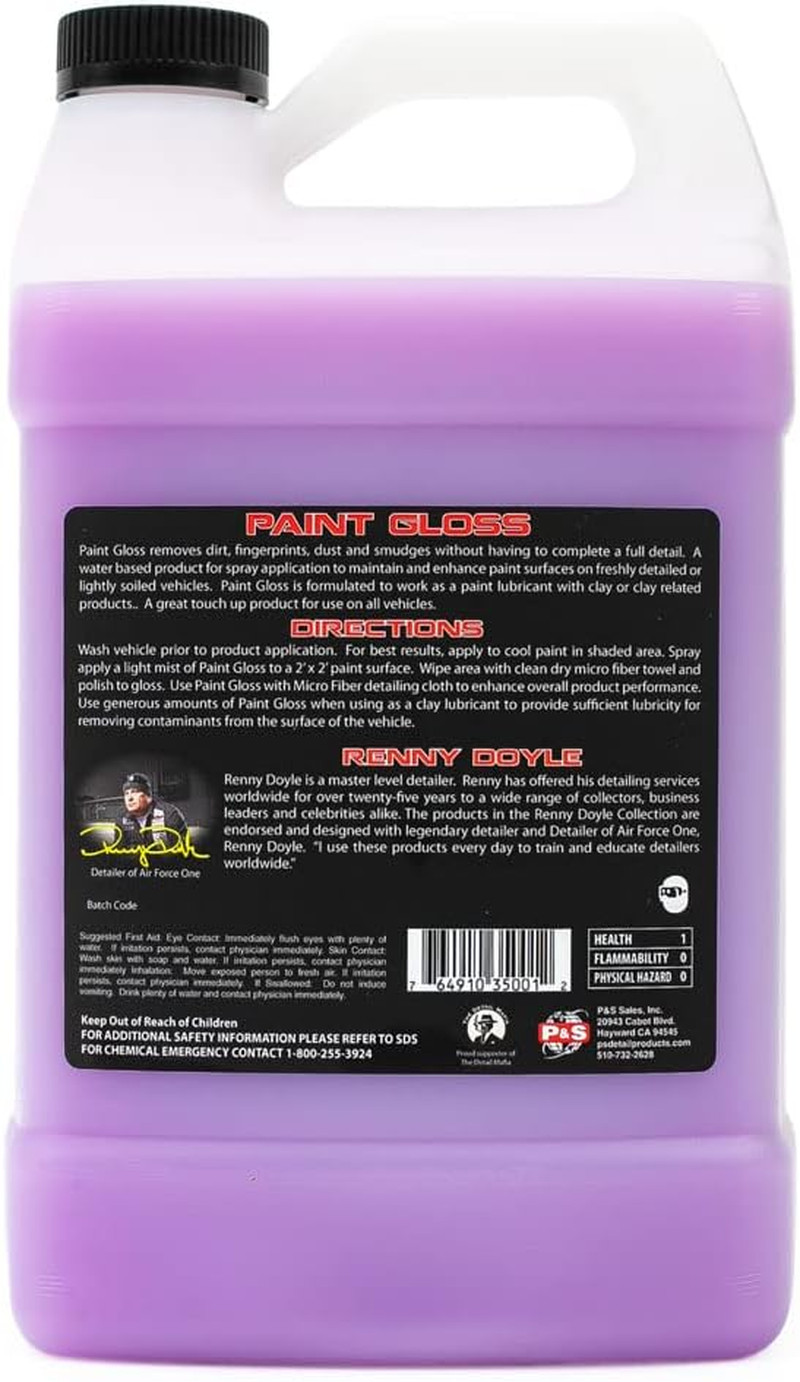 PS Professional Detail Paint Gloss Showroom Spray N Shine 128 Fl Oz Car Detailer