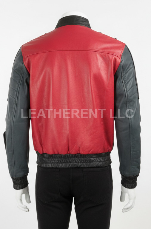 Inspired Marty McFly Back to the Future II Style Real Leather Jacket | ALL SIZES