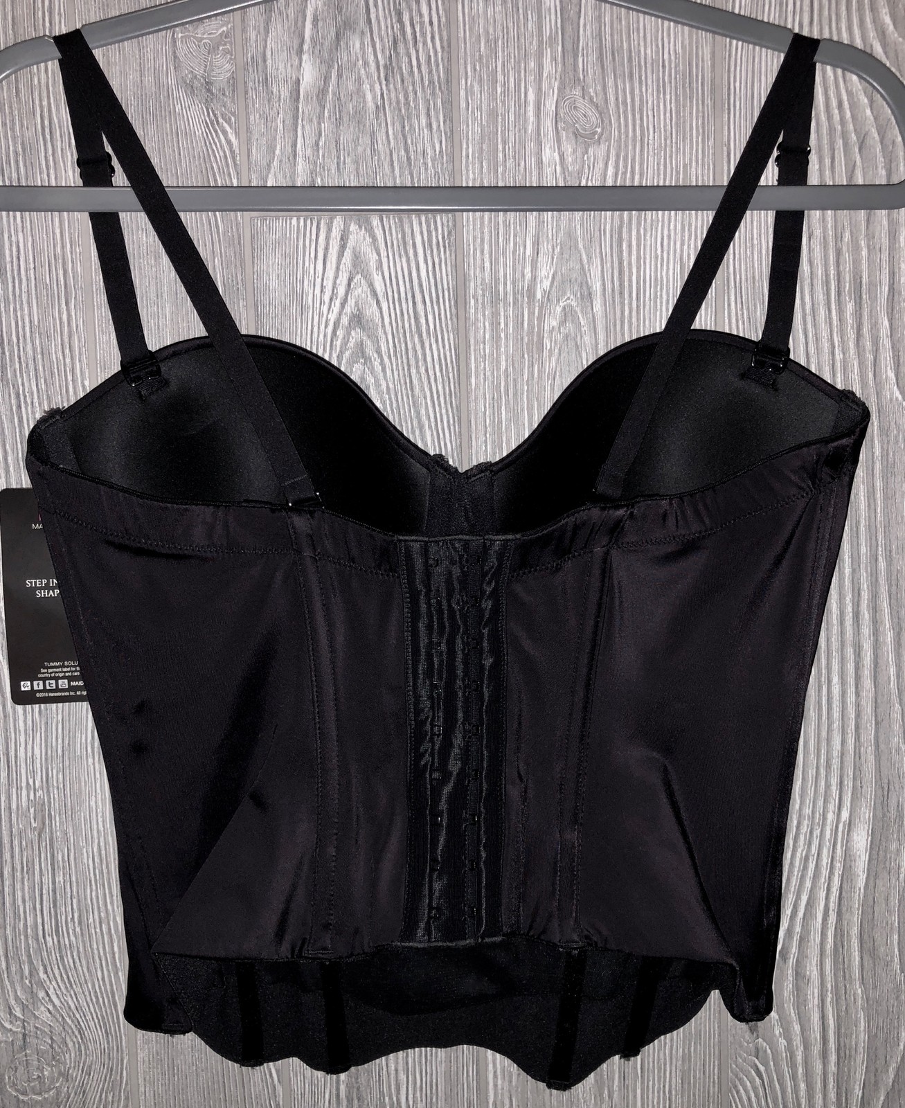 MAIDENFORM Ultra Firm Control Strapless Lace Bustier Bra 36C 36D 38C 38D 40D 42C