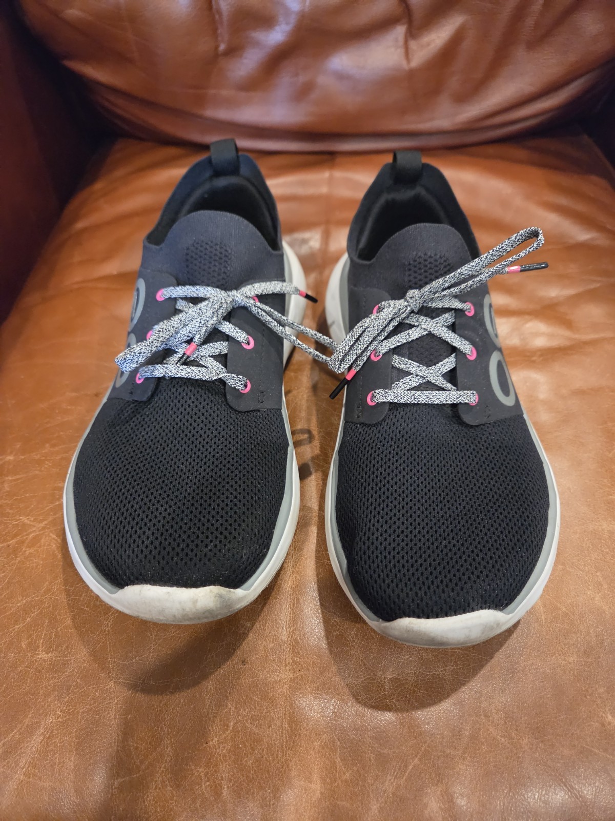 OOFOS OOMY STRIDE RECOVERY Sneakers Womens 11 Black Gray OOFOAM TECHNOLOGY