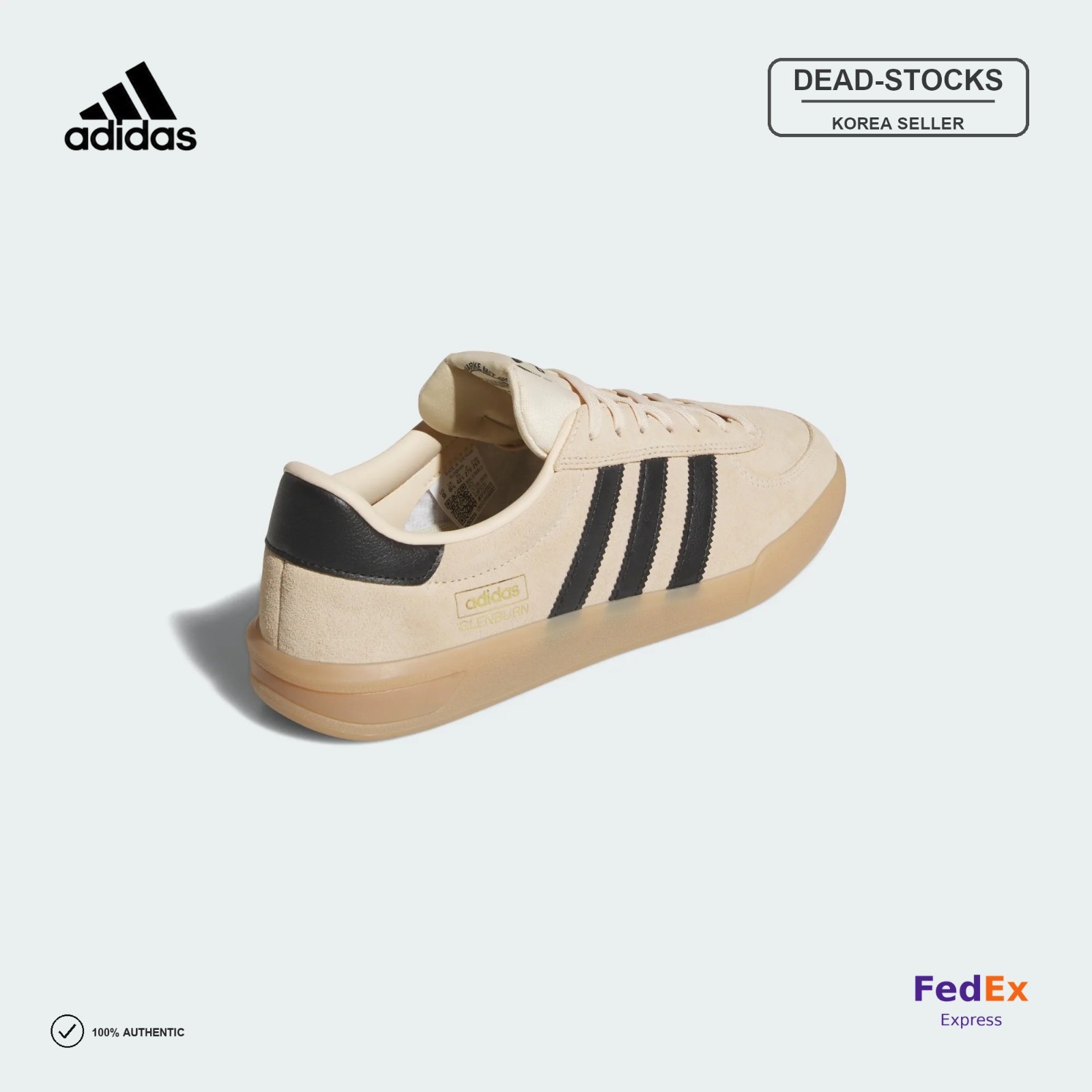 Adidas Men’s Glenbuck Sand Strata Core Black Gum HP3510 Expeditedship