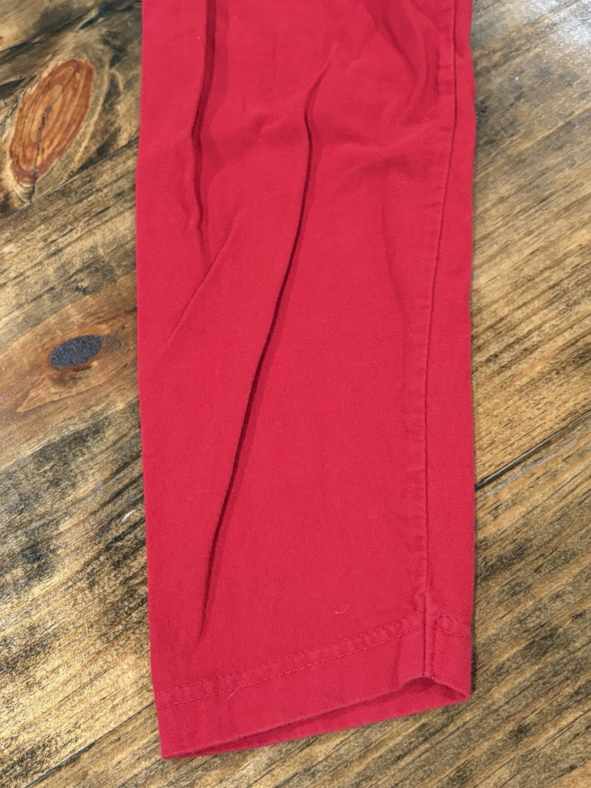 Chaps Sweatshirt Mens Red Crewneck Classic Preppy Outdoors Grandpa Sweater Retro
