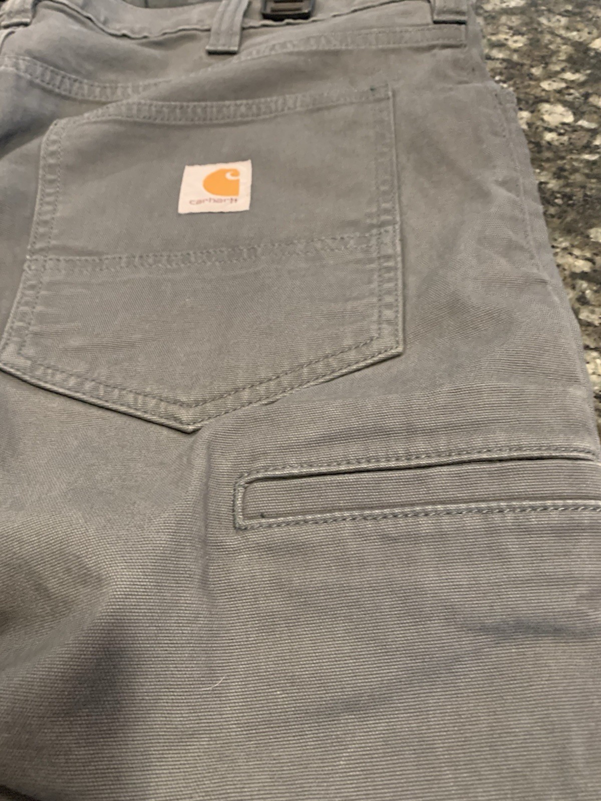 Men’s Carhartt Relaxed Fit 36×28 Olive Green Pants