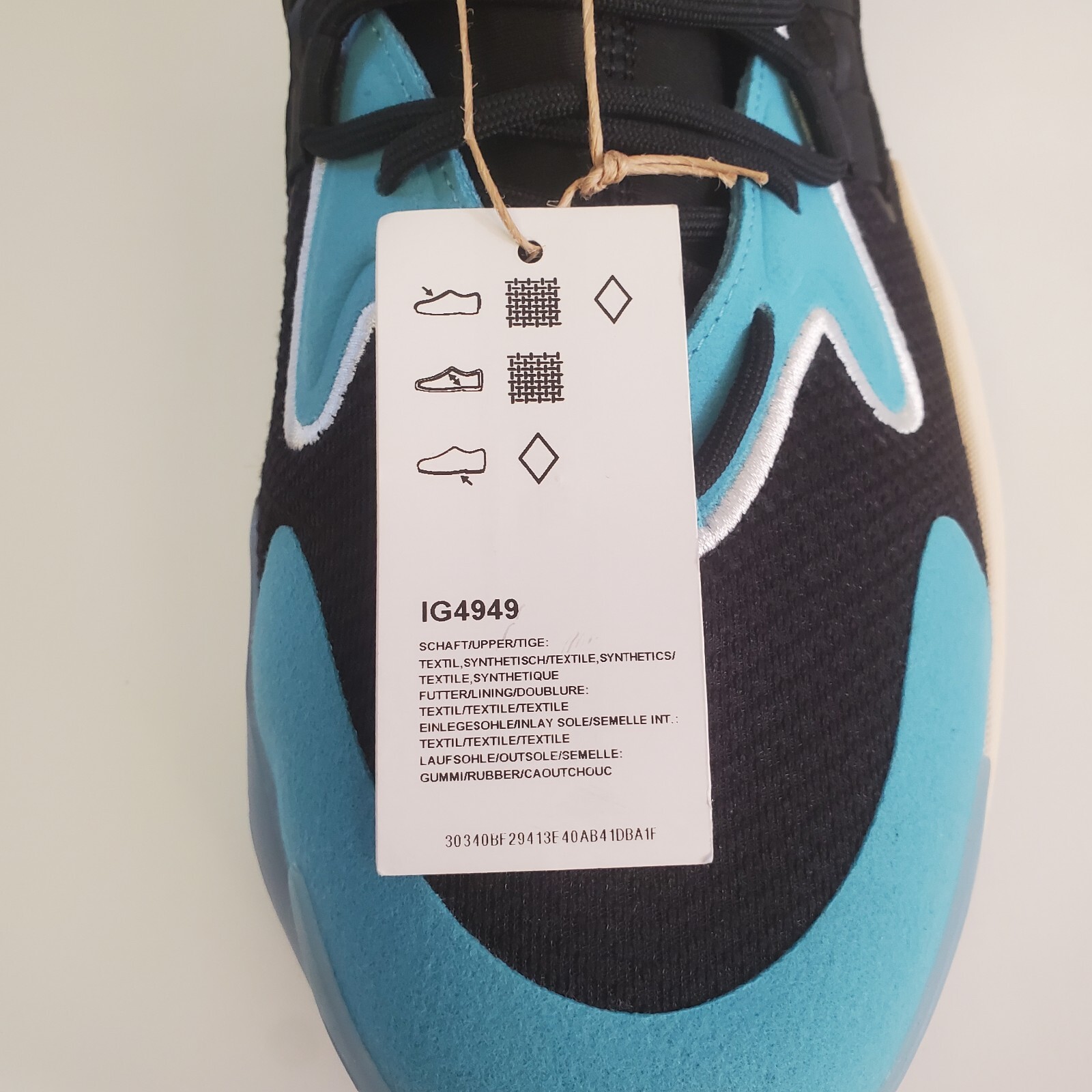 Adidas BYW Select Black Preloved Blue Basketball Shoe IG4949 US Mens Size 14.5
