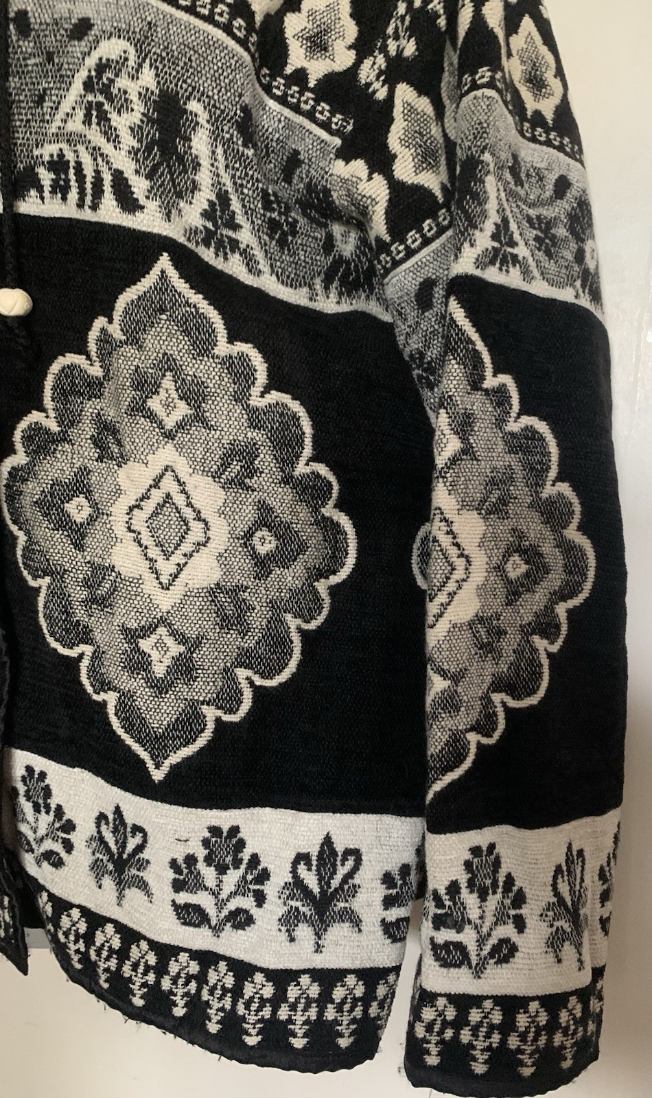 VINTAGE FLASHBACK Woven Tapestry Jacket Womens Size M