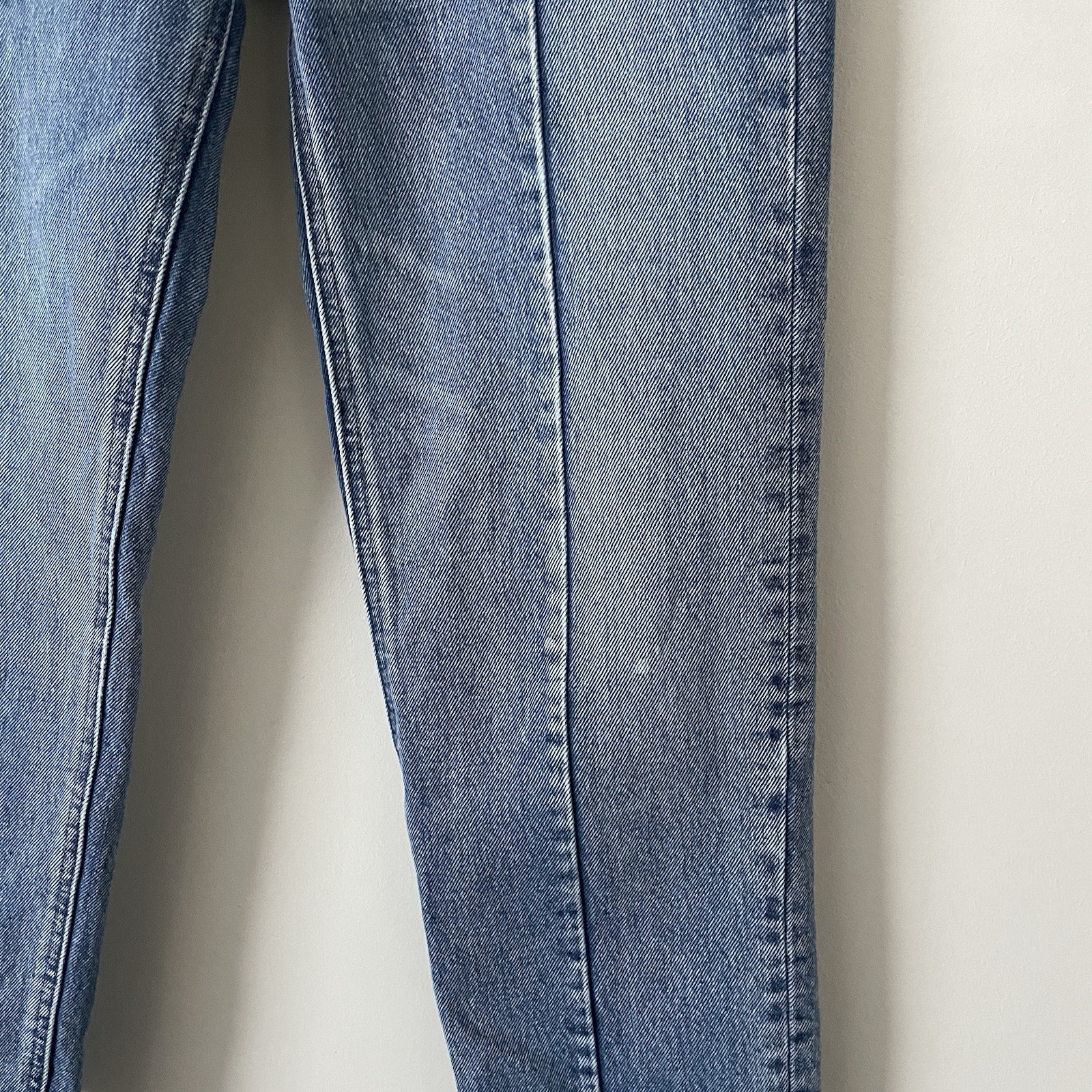 Levi’s Women’s Reworked Altered Jeans W26 L26 Cropped Blue Cotton See Pictures