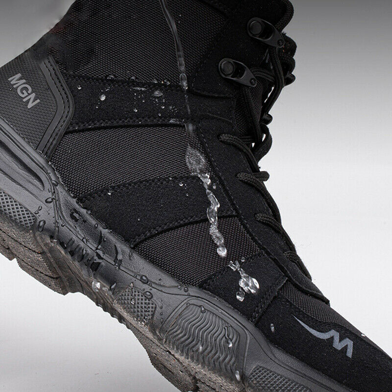 Puncture-Proof Male Work Boots Indestructible Safety Shoes Men Steel Toe Shoes