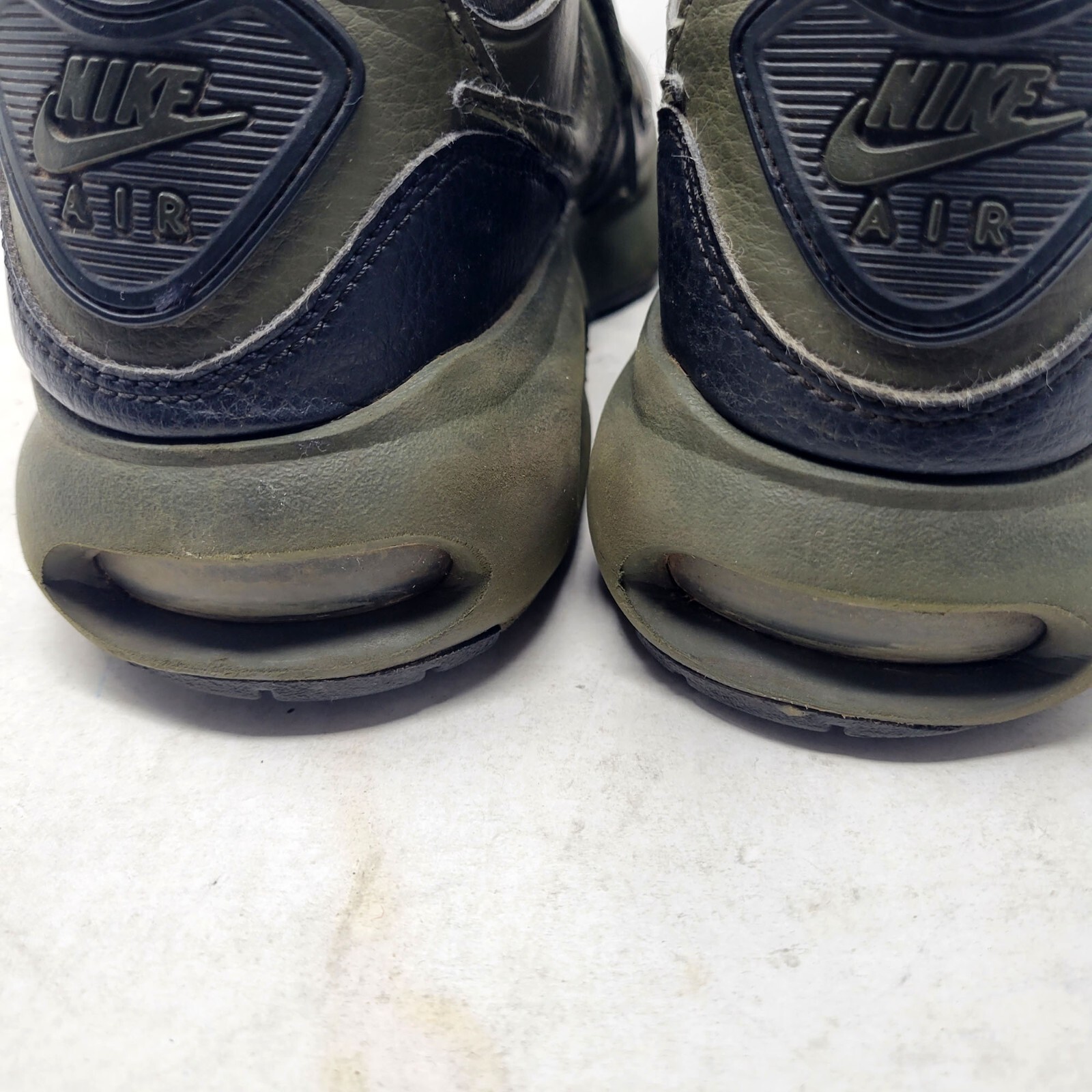 Nike Air Max Prime SL Cargo Khaki Olive Green 876069-302 sz 8 Army Black Running