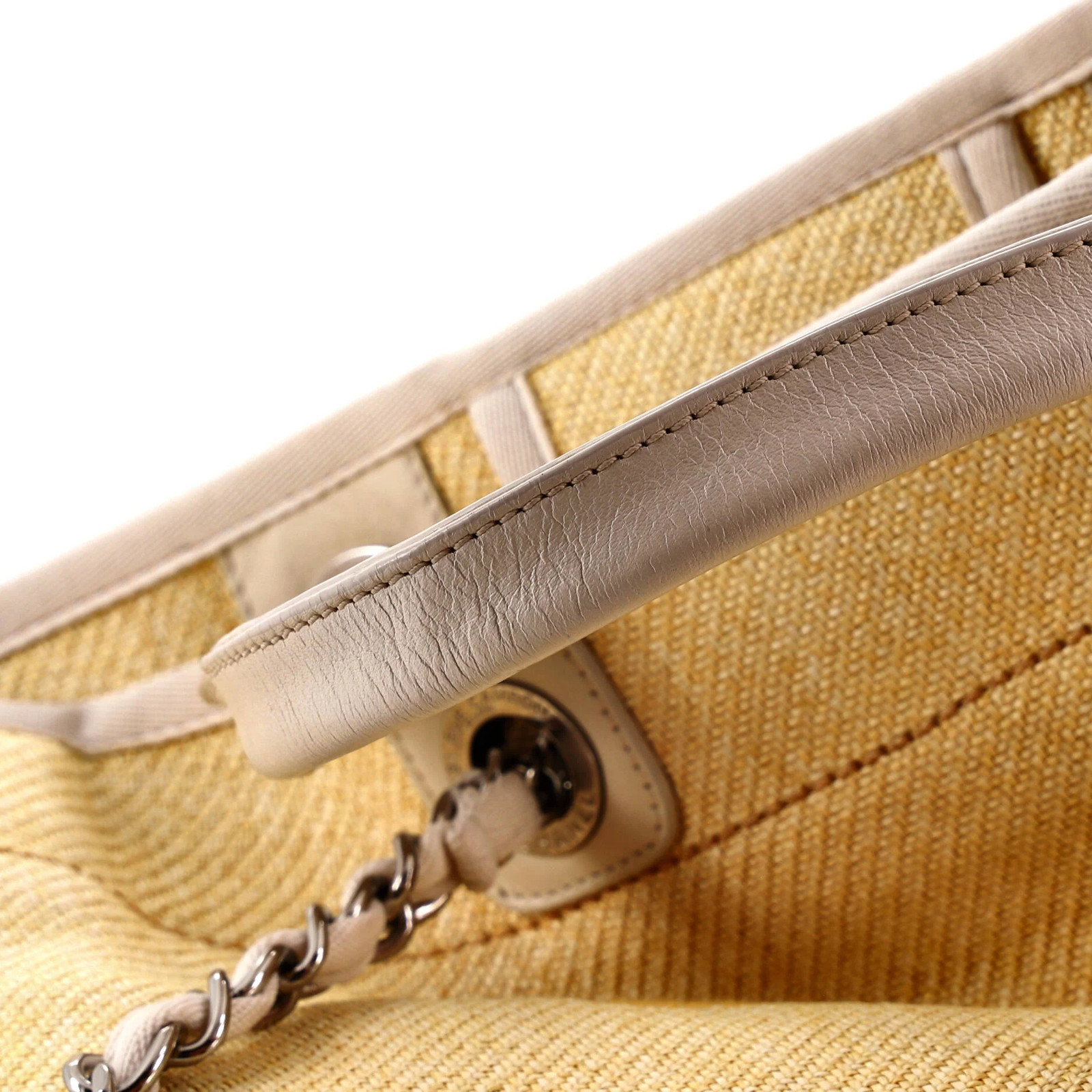 Chanel Deauville Tote Canvas Medium