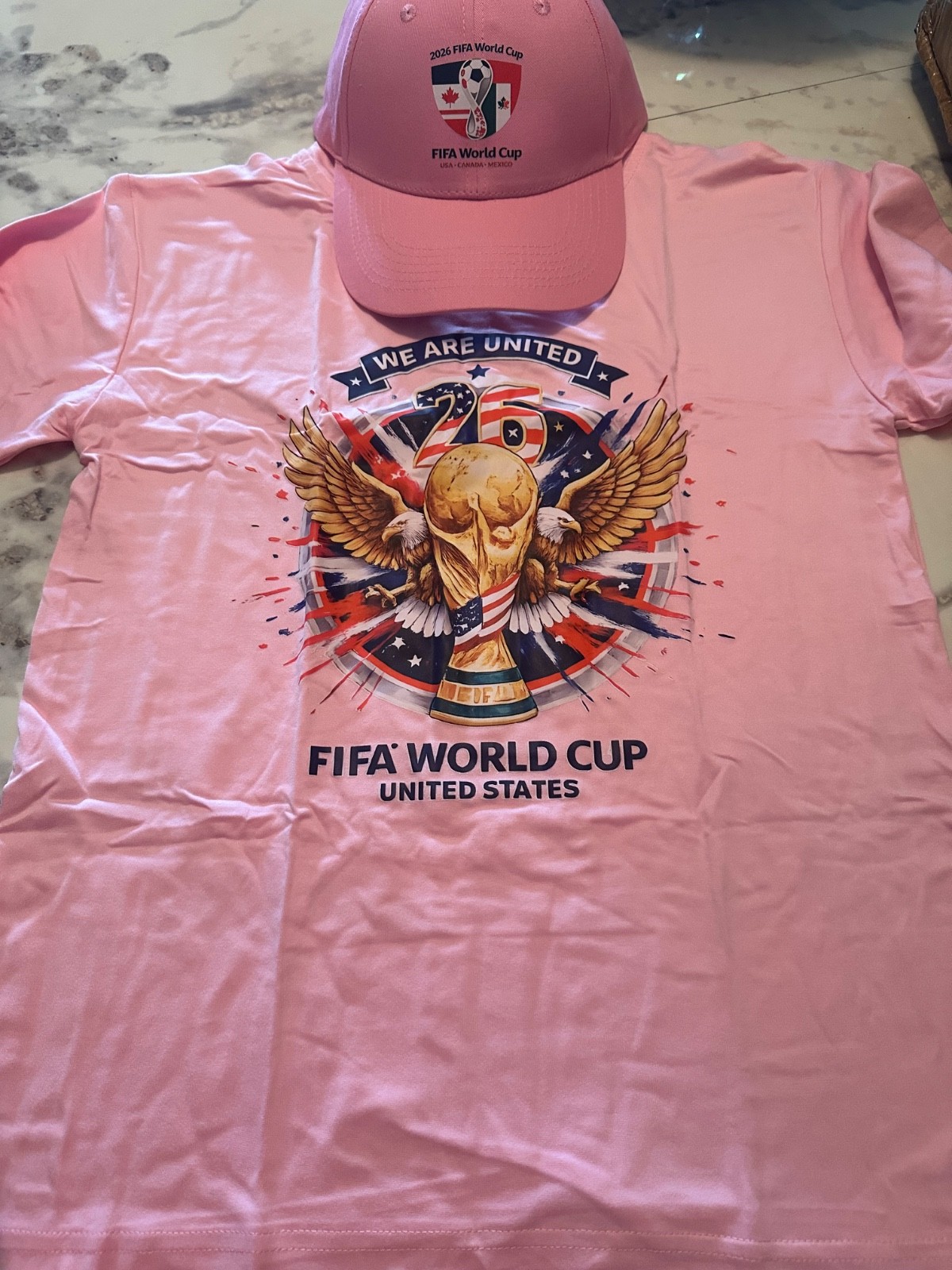 2026 FIFA World Cup Shirt And Hat Bundle