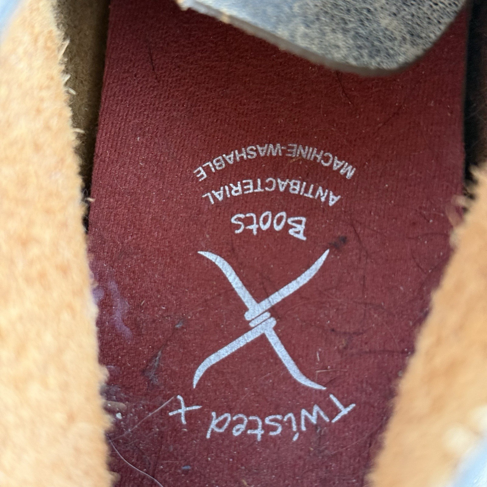 Twisted X Men’s Chukka Driving Mocs MDM0011 Leather Men’s 8.5 Brown Excellent