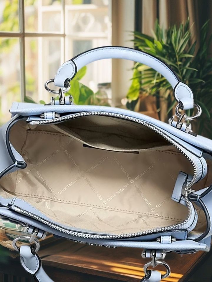 Michael Kors Marilyn Women SM Floral Embellished Satchel Messenger Bag Variation