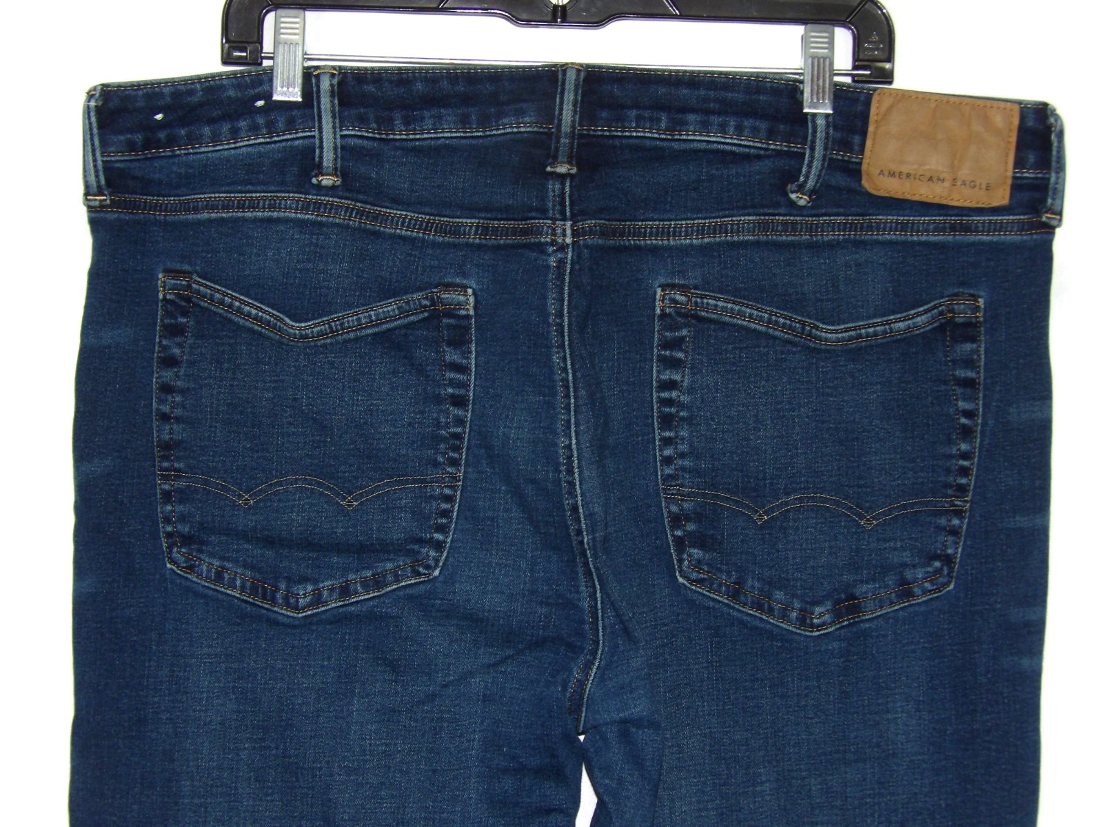 American Eagle Air FLEX+ Relaxed Straight Leg Stretch Denim Jeans Men’s 38 X 32