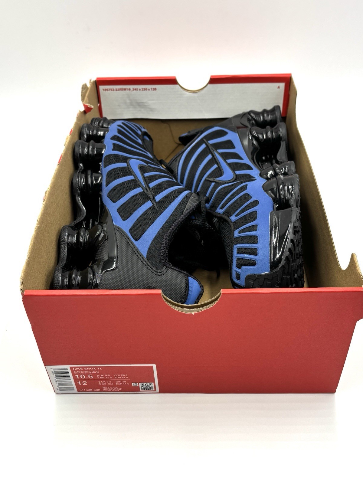 Nike Shox TL Reflective Ice Blue IH1338-002 Men’s Size 10.5