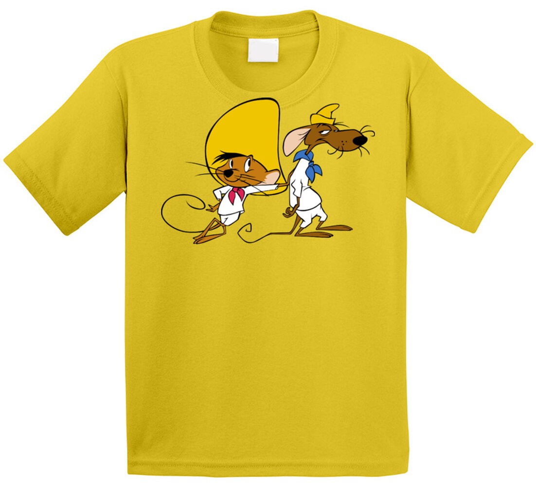 Speedy Gonzalez And Slow Poke Rodriguez Cartoon T Shirt