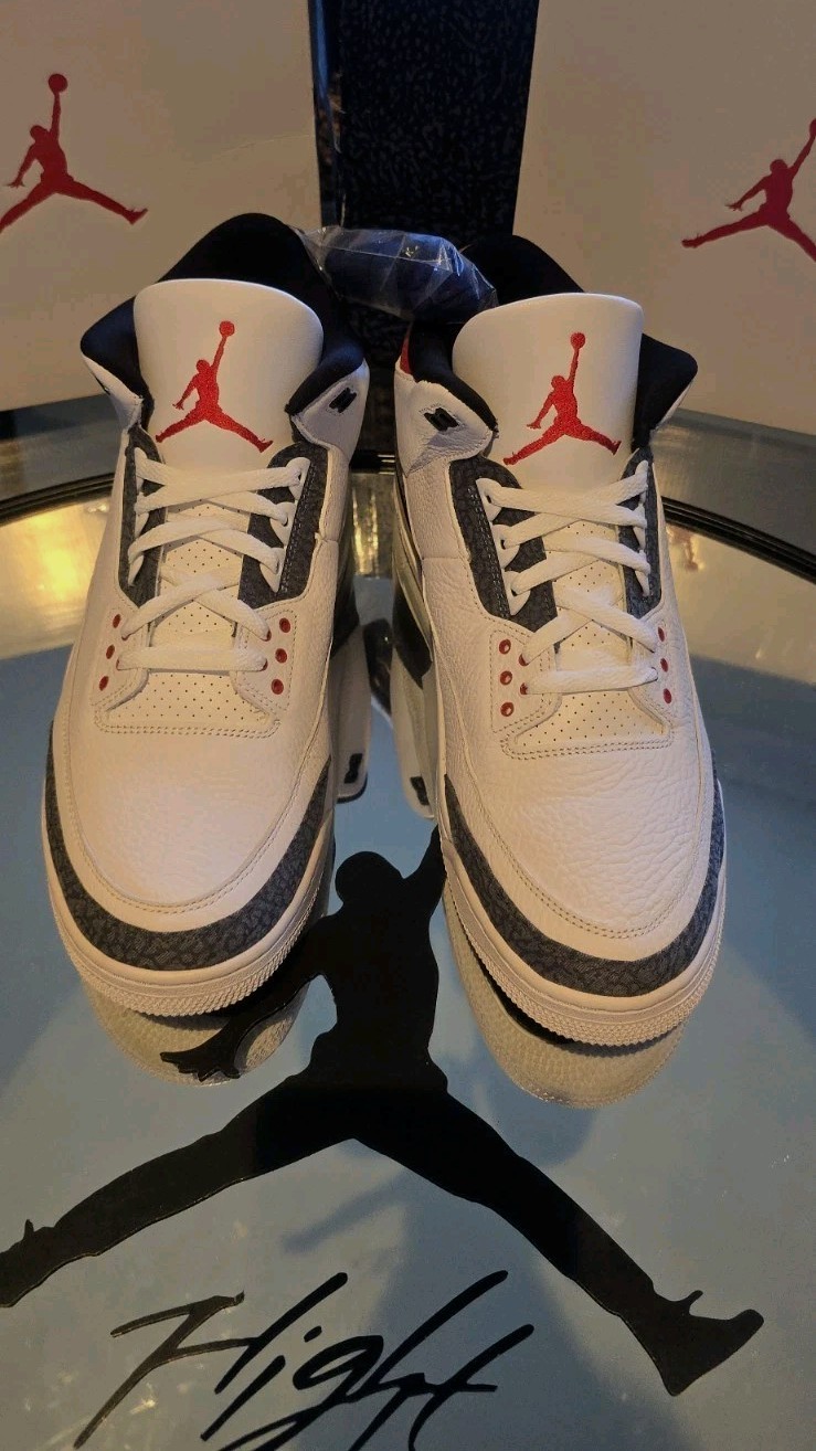 Nike Air Jordan 3 Retro SE Fire Red Denim CZ6431-100 US 15 DS BNIB Rare OG All